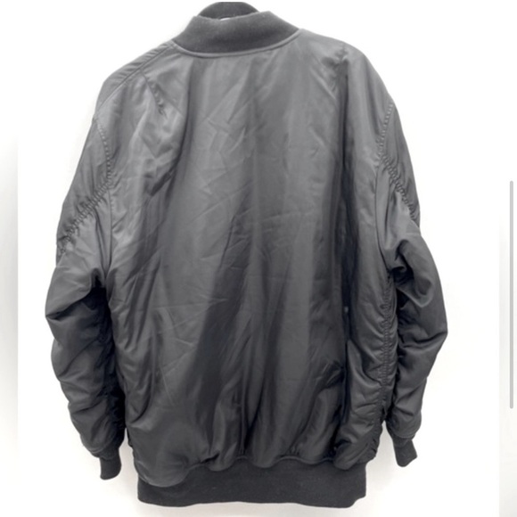 WILFRED FREE AVIATION BOMBER woman’s black jacket. 3 (MED/L) - Picture 4 of 11